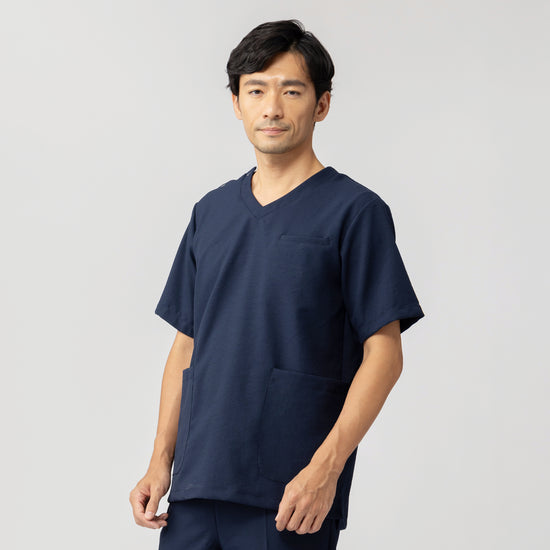 医療用メンズ スクラブトップス レピウス (Lepius)