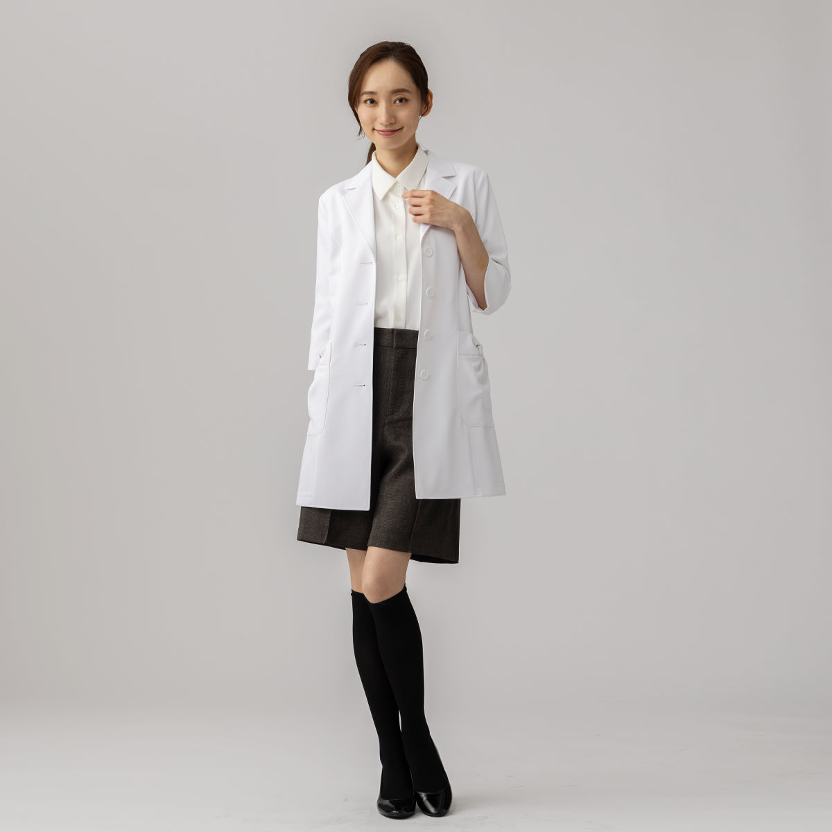 【新品】プロフェッショナル白衣（女性用） M Ellody Petite 2 wdc038_002.jpg?v=1727685698