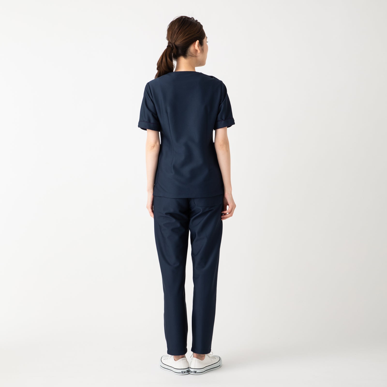 レビウス ユニセックス スクラブ パンツ ネイビー ユニセックス スクラブパンツ ｜白衣とスクラブのレピウス【Lepius】