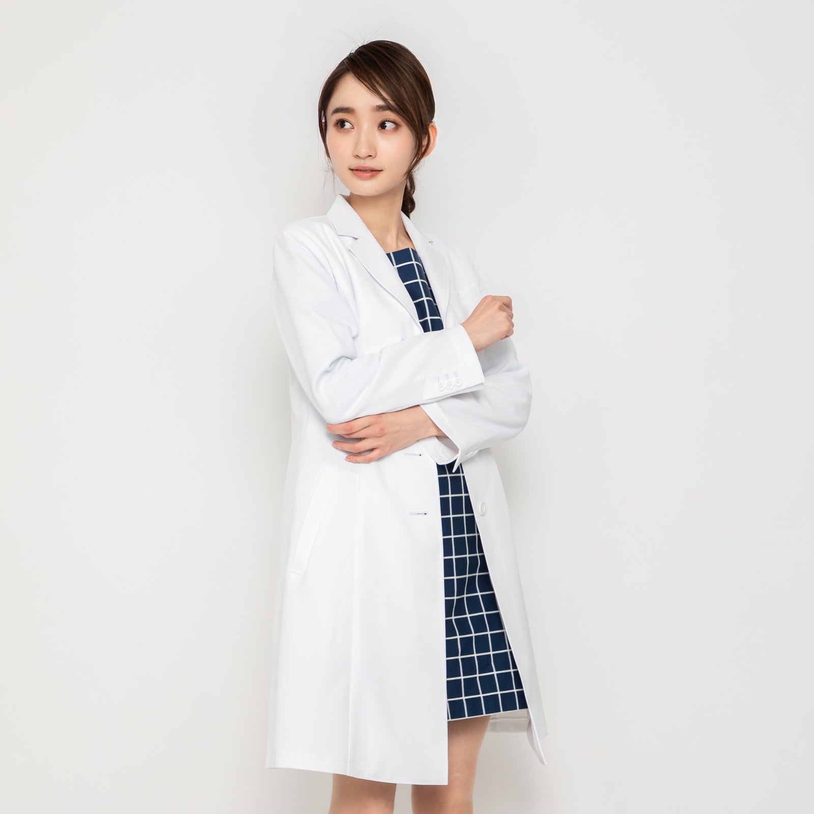 ふるさと納税 服 女 東京都 台東区 レピウスの白衣 レディース ネオ・スタンダード ドクターコート ／ ネーム刺繍付き (サイズ：42サイズ) 42サイズ レピウスの白衣 【レディース】 ネオ・スタンダード ドクター